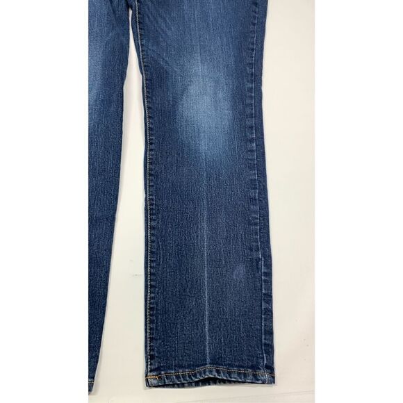 Old Navy Women's Denim Five-Pocket Original Mid-Rise Jeans Blue Size 14 Regular - Picture 5 of 8